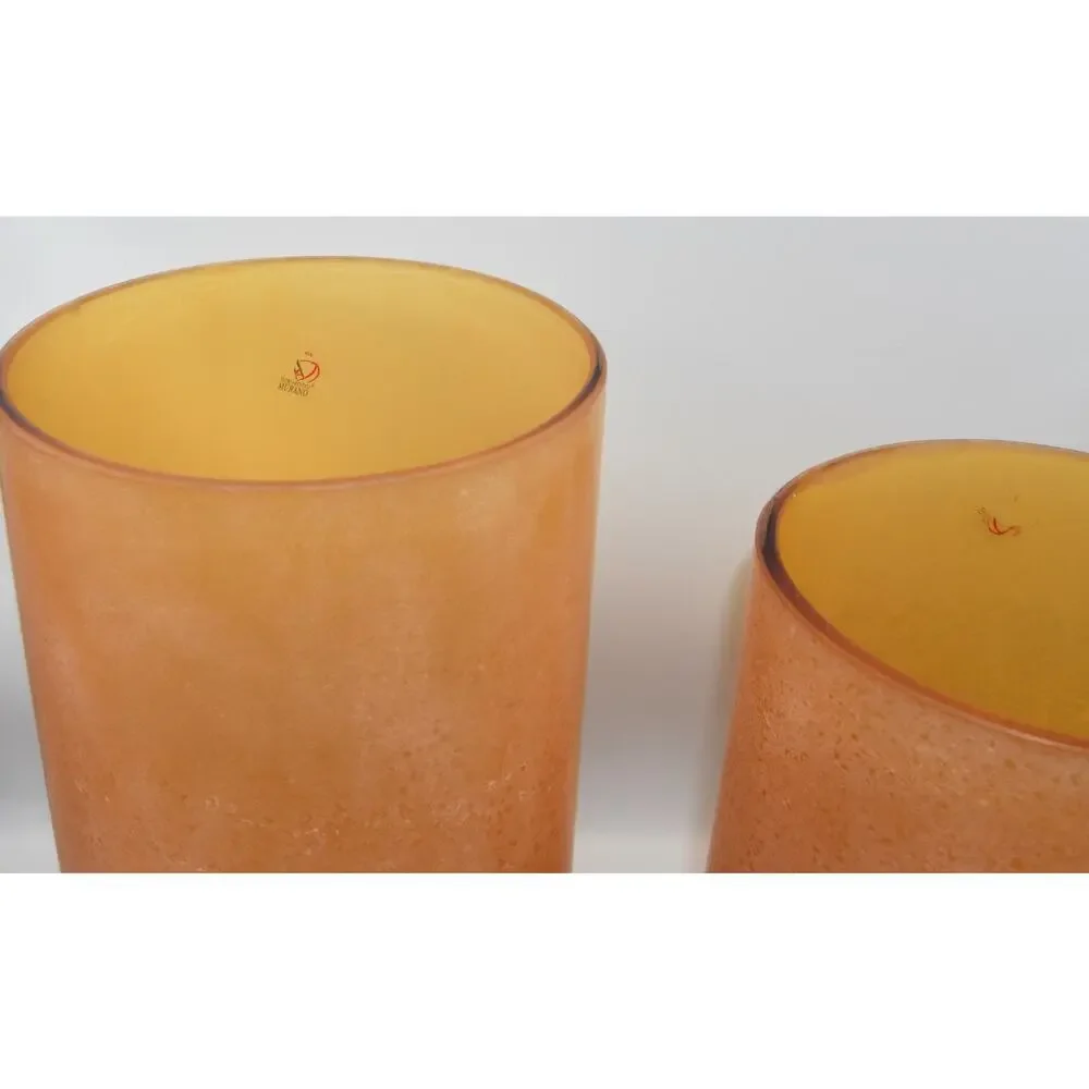 Antichi Angeli Vetro Artistico Murano Art Glass Kreiss Decor Candle Holder Vases